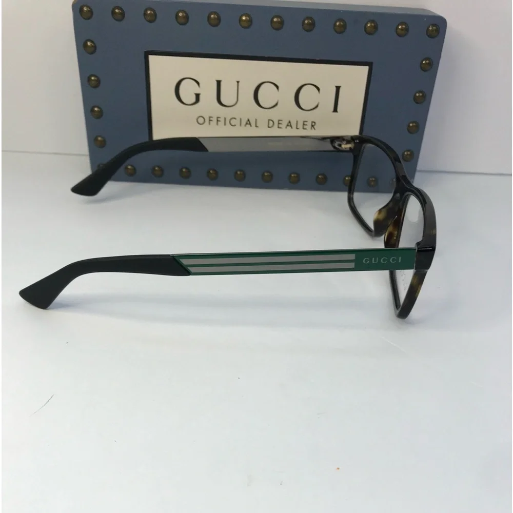 💯 - New Authentic Gucci Demo Square Men's Eyeglasses GG0692O 005 57.